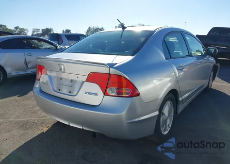 2006 Honda Civic Hybrid z USA, uszkodzony, nr VIN JHMFA36246S025559